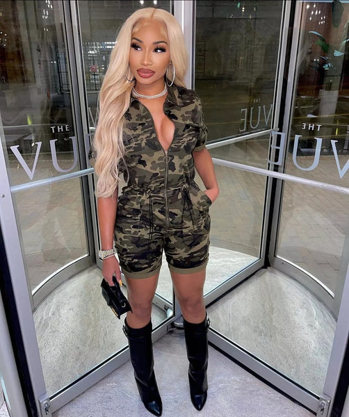 Army Up Romper